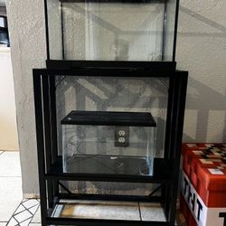10 and 5 Gallon Aquarium Setups  COMPLETE