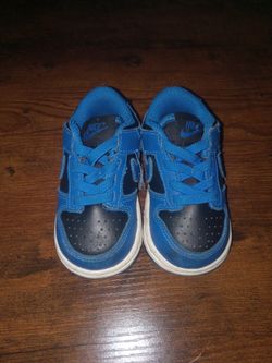 Blue And Black Nikes