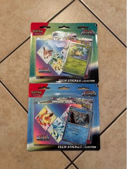 Prismatic Evolutions Tech Sticker Collection [Leafeon]