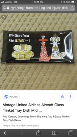 Retro King and I Thailand? Trinket tray dish