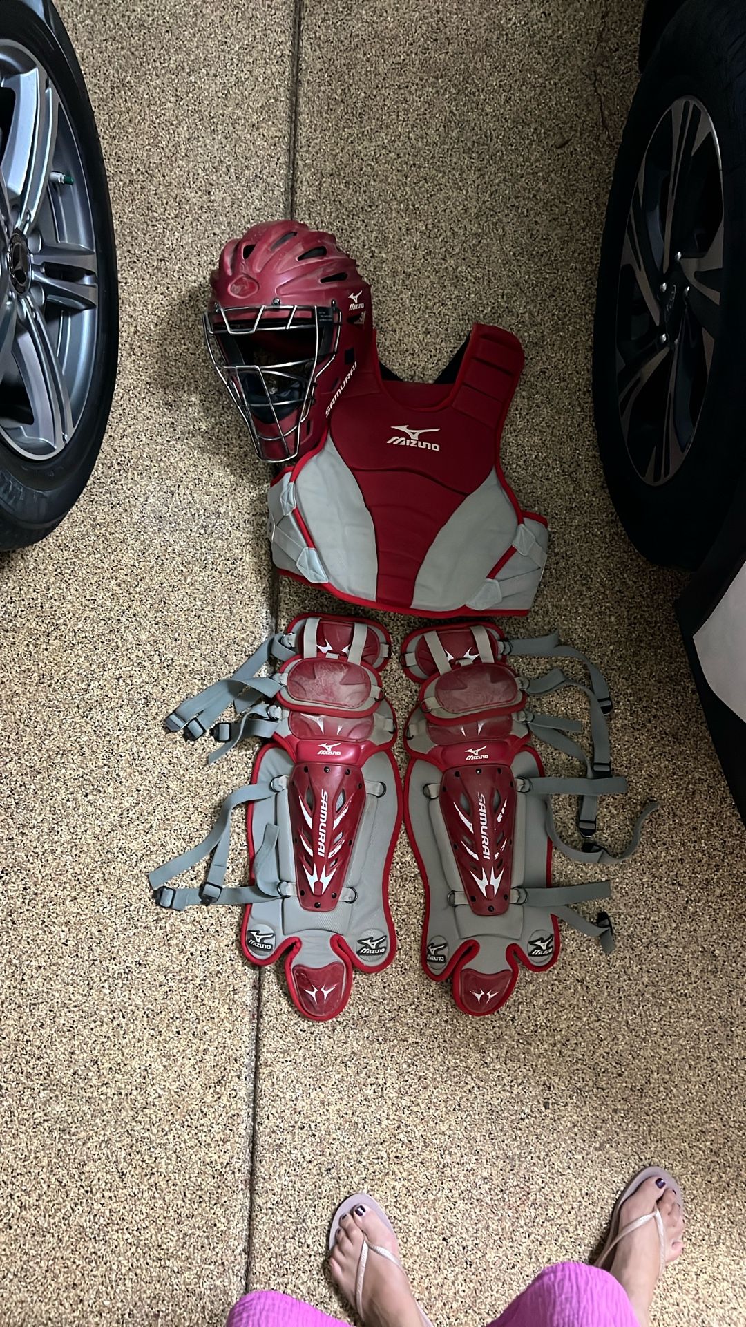 Mizuno Samurai Youth Catcher’s Gear Set