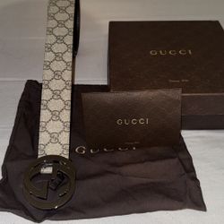 Gucci Belt Monogram 