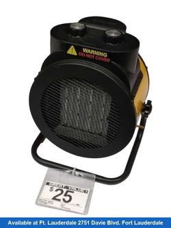 Electric Heater Nfj-9 Yellow Space / Room Heater