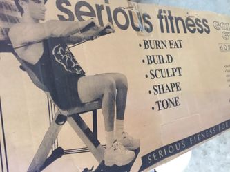 Golds Gym Serious Fitness Machine New