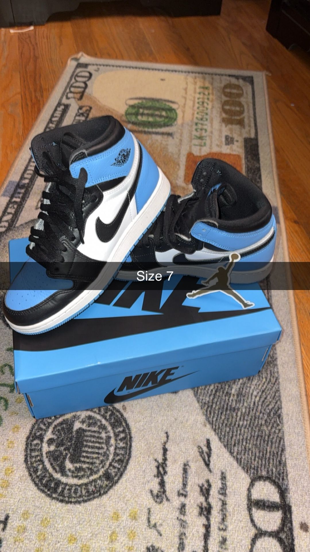 Jordan 1 size 7 Youth