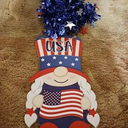 Red White And Blue Decor 