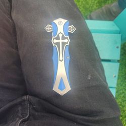 A Drop Point Stiletto