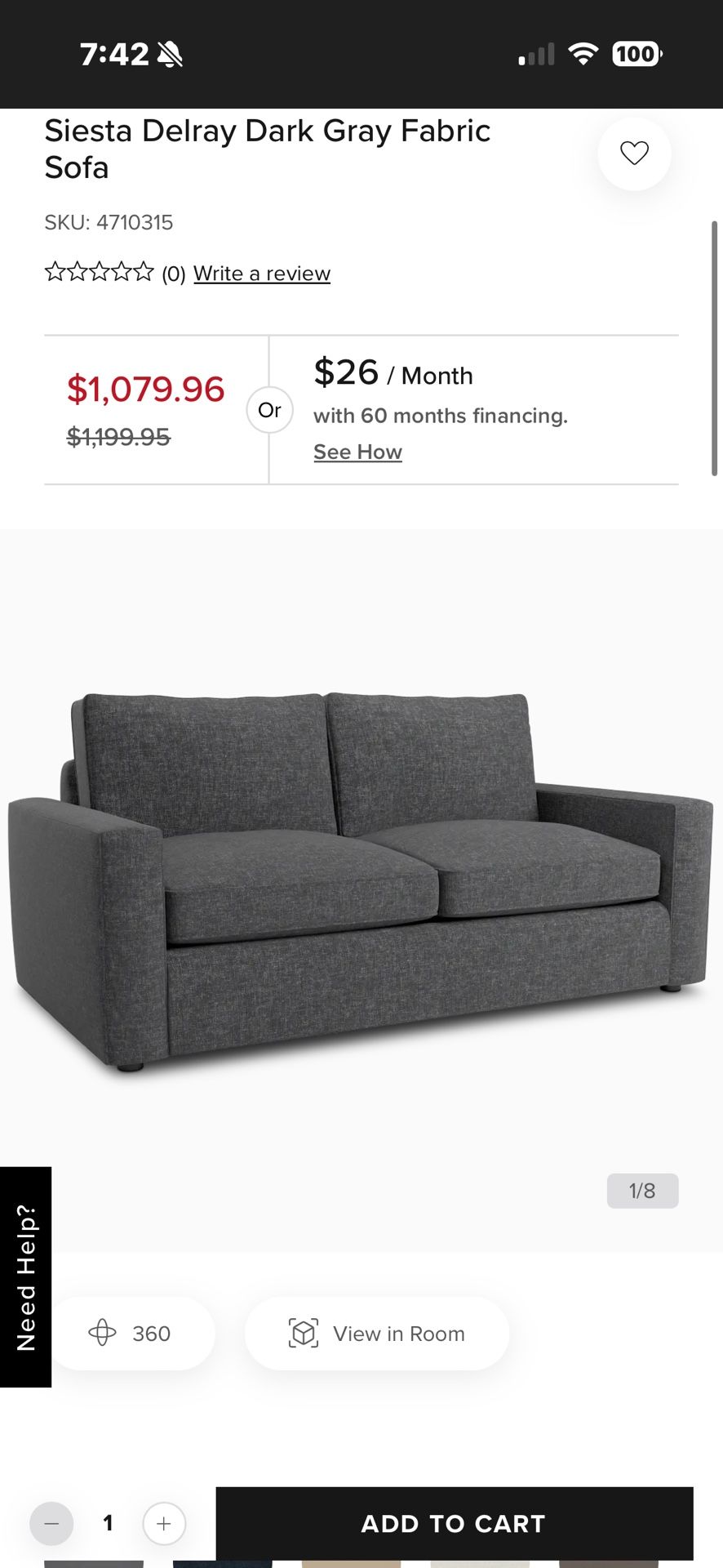 Comfortable Couch 