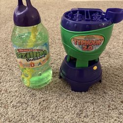Typhoon 2.0 Bubble Maker With Refill Bottle