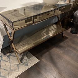 Glass Console Table 