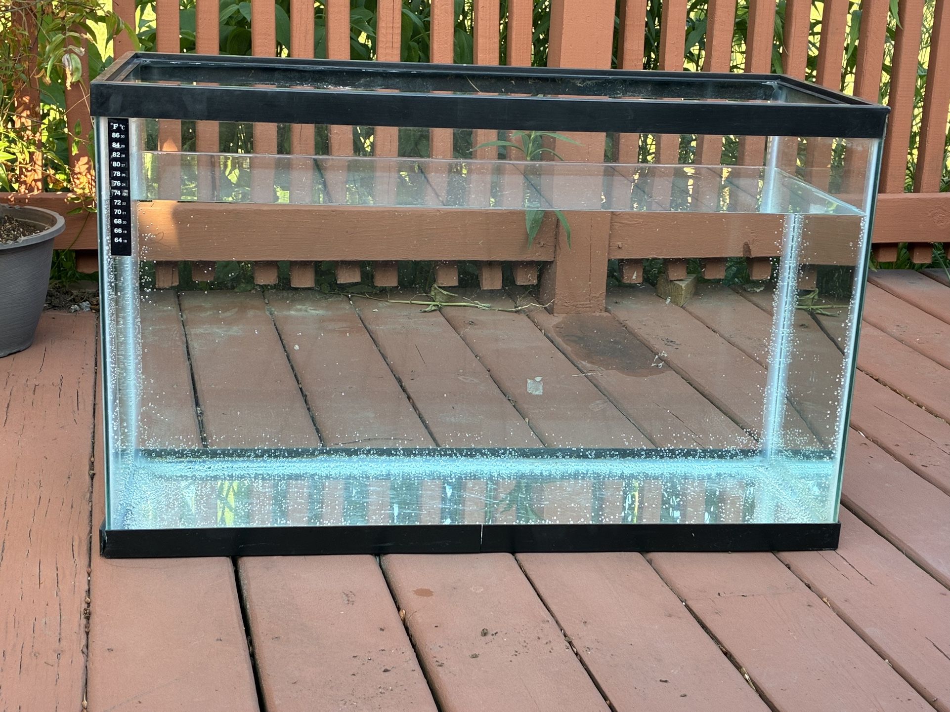 30 Gallon Glass Aquarium