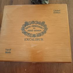 Excalibur Cigar Box