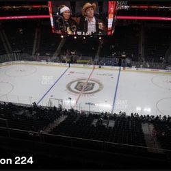 Golden knights Vs Winnipeg Thursday 7:00 pm 4Tix available $200 (EACH)  Section 224  Row Q  Seats 17 and 18 