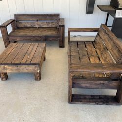 Custom Wood Patio Furniture 