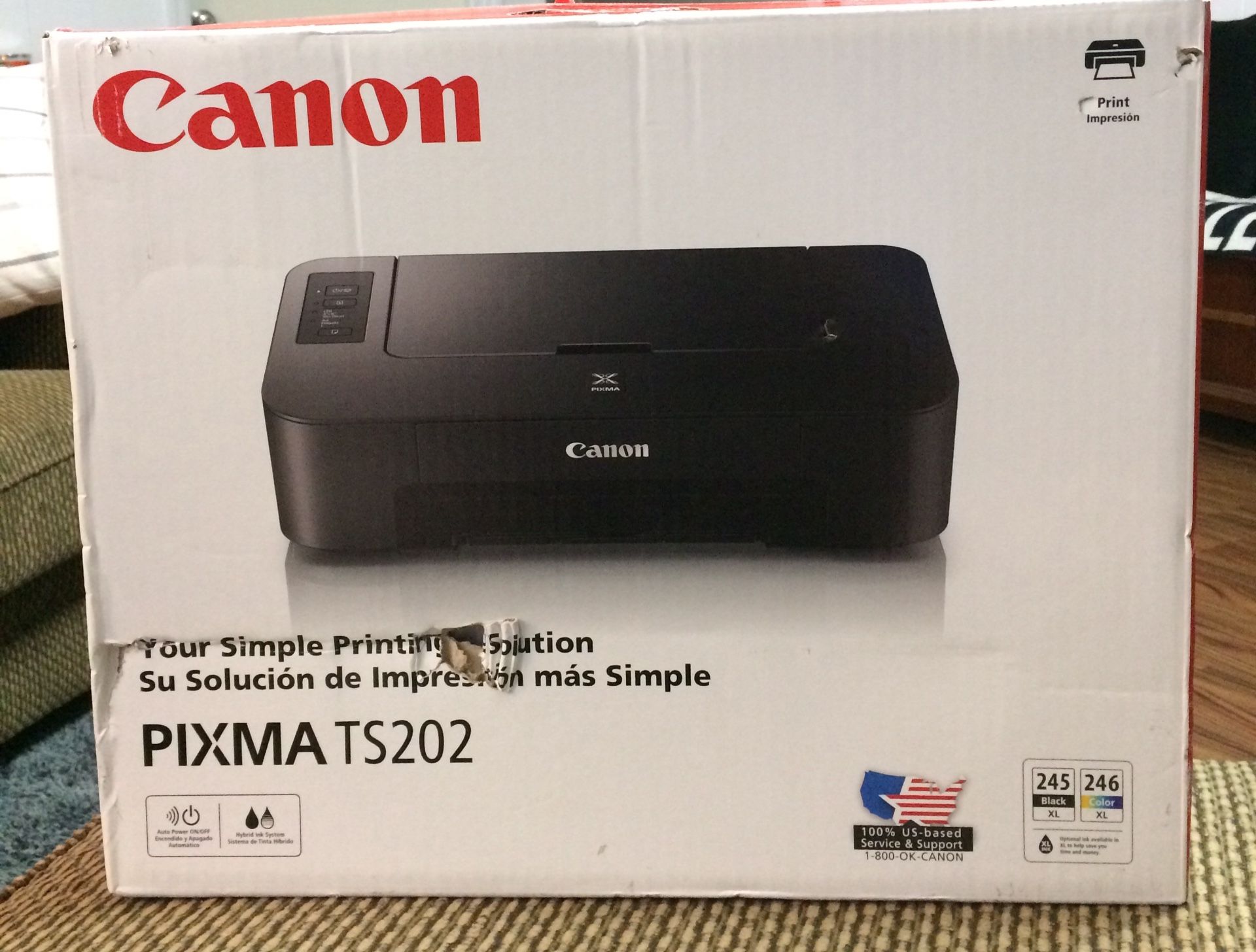 Canon PIXMA TS202 Printer