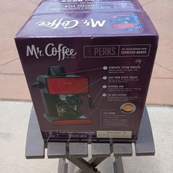 Mr Coffee Red Espresso Maker