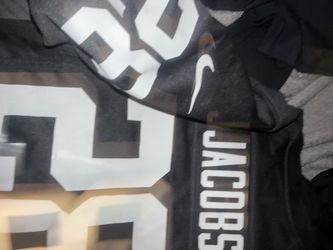 Jacob’s Nike Raiders Football Jersey 28
