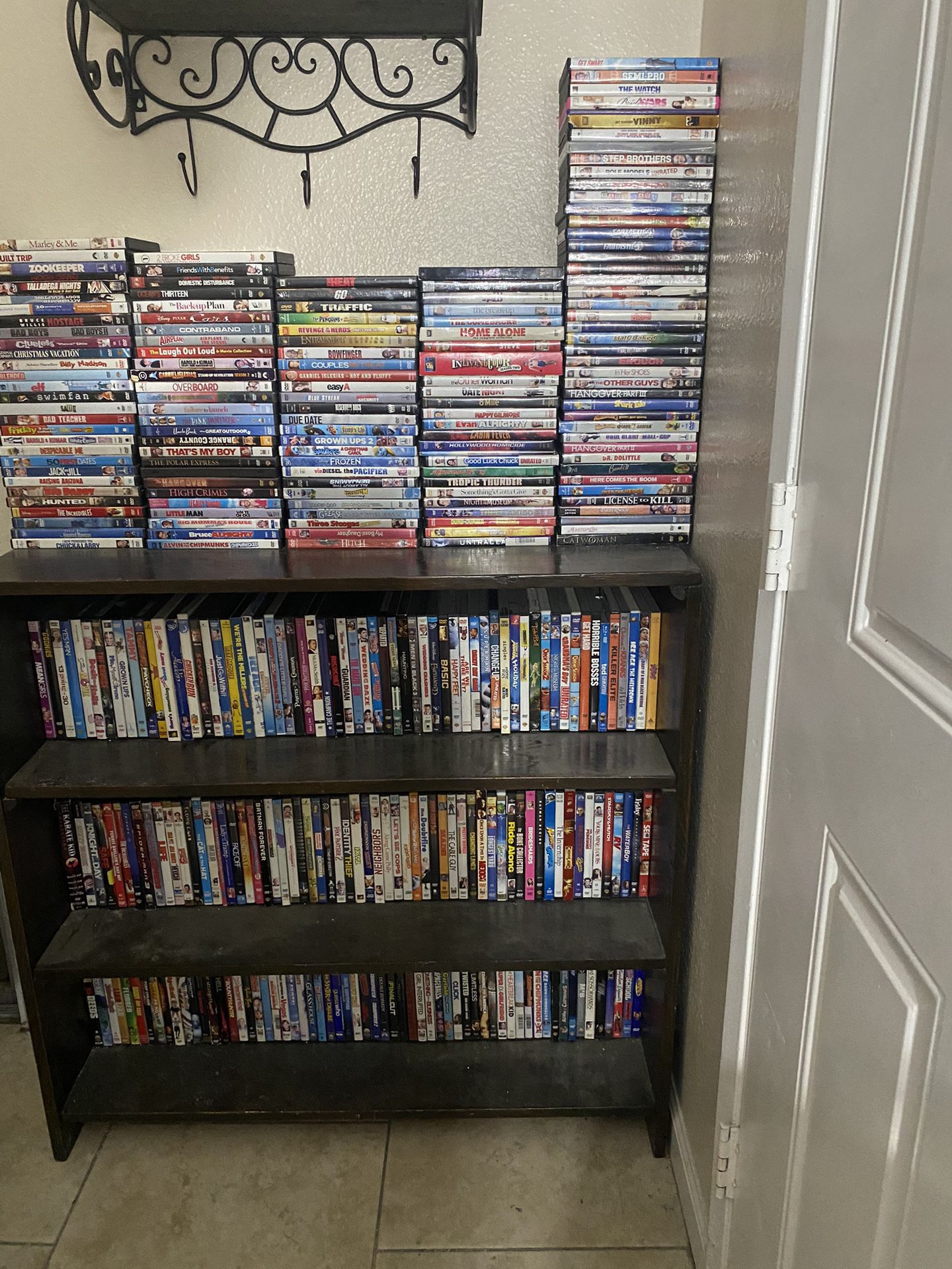 DVD Movie Collection & Shelf