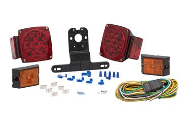 Grote 65330-5 Submersible LED Trailer Lighting Kit - Popular Square Design