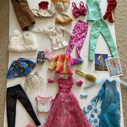 Barbie Doll Lot Clothes 