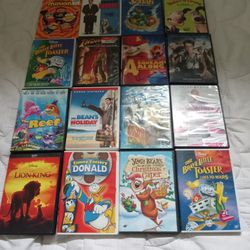 16 DVDs ( Kids/Family Films)