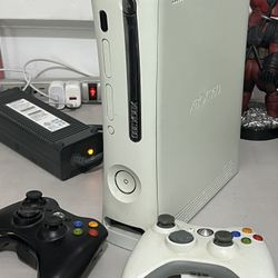 OG Xbox 360 With 2 Original Controllers 