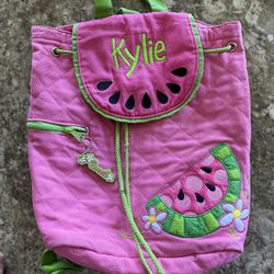 Personalized “KYLIE” Stephen Joseph Backpack/bag