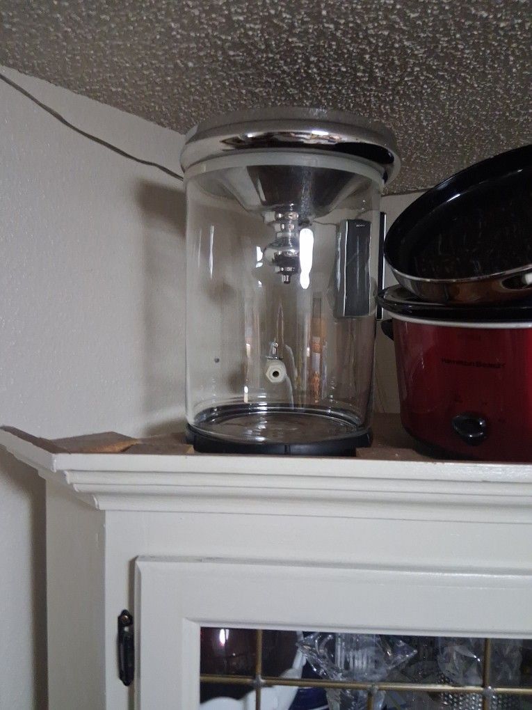 Big Silver Lemonade Jar