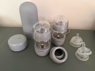 Ember Self Warming Baby Bottle Set