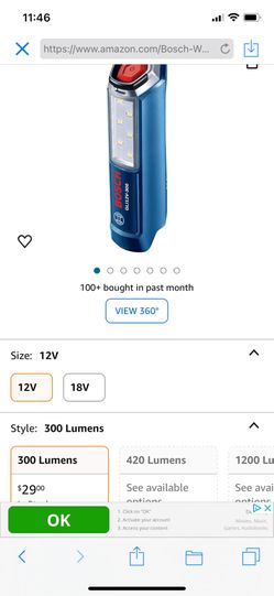 Bosch Lámpara 