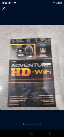 Cobra Electronics Adventure HD 5210 Sports, Waterproof & Action Video Camera +64GB Black

