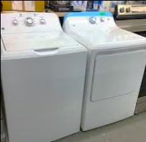 White Amana Washer Dryer Set
