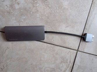 Satechi Type-C Dual Multimedia Adapter (Dual HDMI 4K, Ethernet, USB)