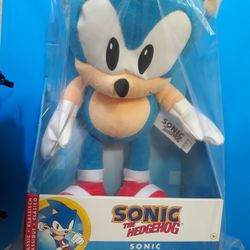 SONIC THE HEDGEHOG STUFFED ANIMALS.