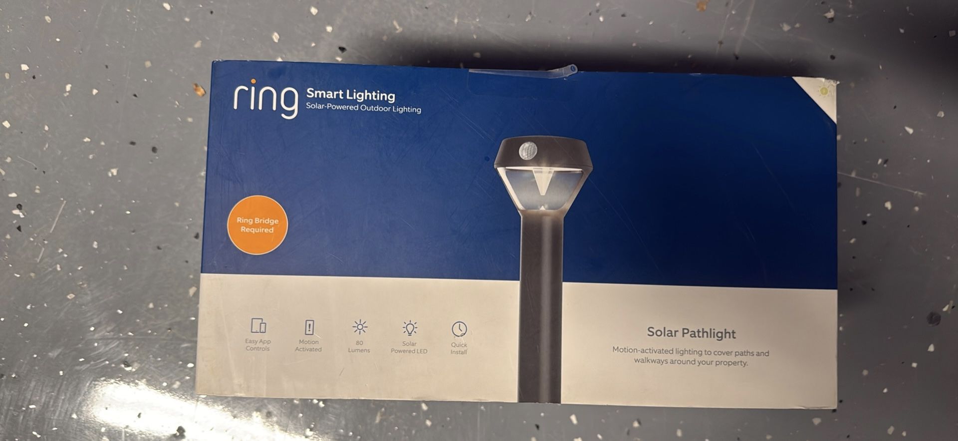 Ring Solar Path Lights (Smart Outdoor Lighting – Brand New)