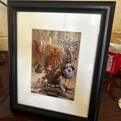 “Wonderland” canvas wall art 