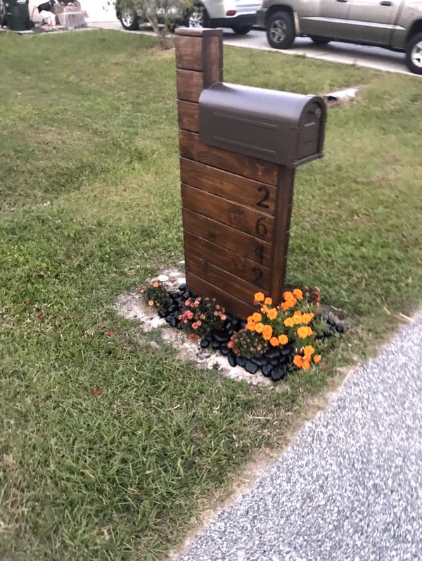 Wooden Handmade Mailbox for Sale in Port Charlotte, FL OfferUp