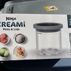 Ninja Creami Pint And Lids 