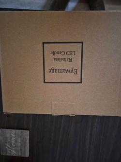 Christmas flameless candles w/remote