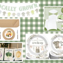 Locally Grown Party Decor - Baby Shower