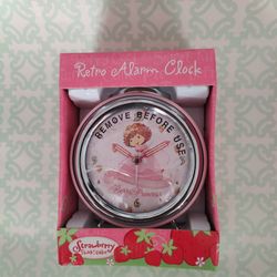 American Greetings Strawberry Shortcake Retro Alarm Clock