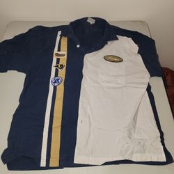 STL Rams Button Down Size XL