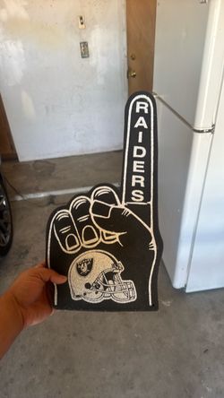 Raiders foamfinger