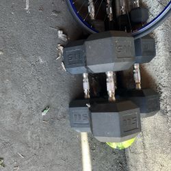 2 Dumbbells 115 Pounds 