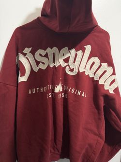Red DISNEYLAND ZIP UP