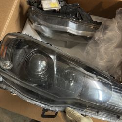 Evo X Stock Headlights