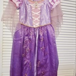 Tangled Rapunzel Dress Costume- Size 9/10 Thumbnail