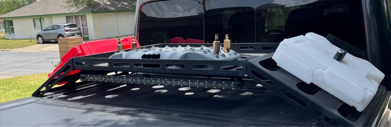 Jeep gladiator rack w/accessories