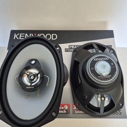 KENWOOD 1 PAIR 6×9 3 WAY 400 WATTS CAR SPEAKER