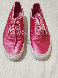 Women's pink Barbie vans.9